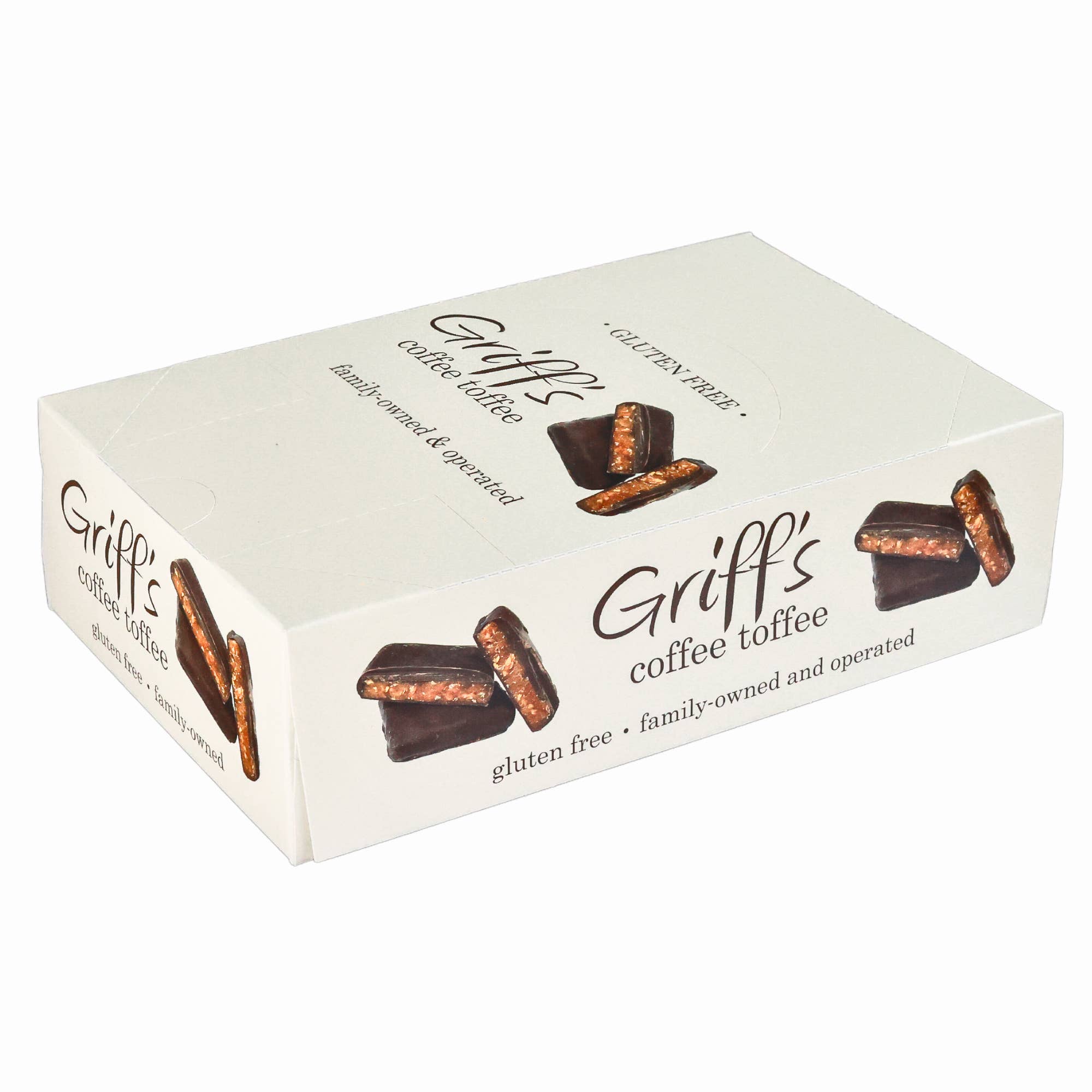 Griff's Toffee - Vente Caramel anglais - Caramel au café Griff's - 1 oz de caramel au chocolat noir8