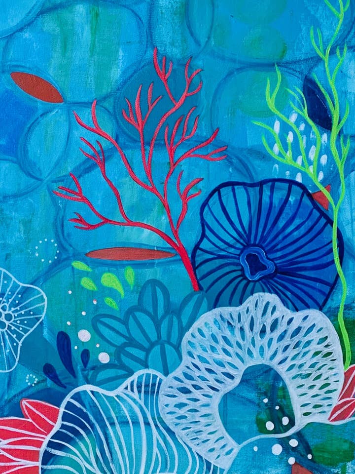 Set de 8 cartes Ocean Notecards pour la vente par Monica Martin Fine Art