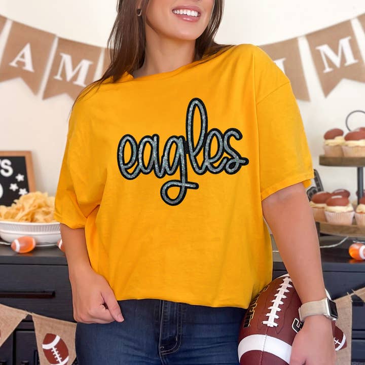 Trendy Transfers - Wholesale Patch - Eagles Sequin Patch5