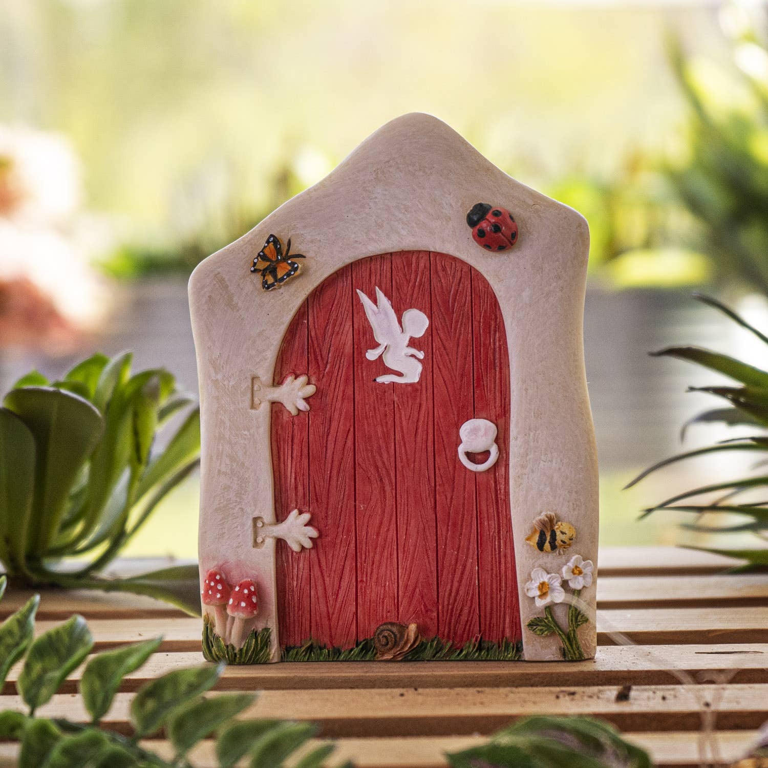 Pacific Trading - Wholesale Decorative Tabletop Object - Fairy Red Door1