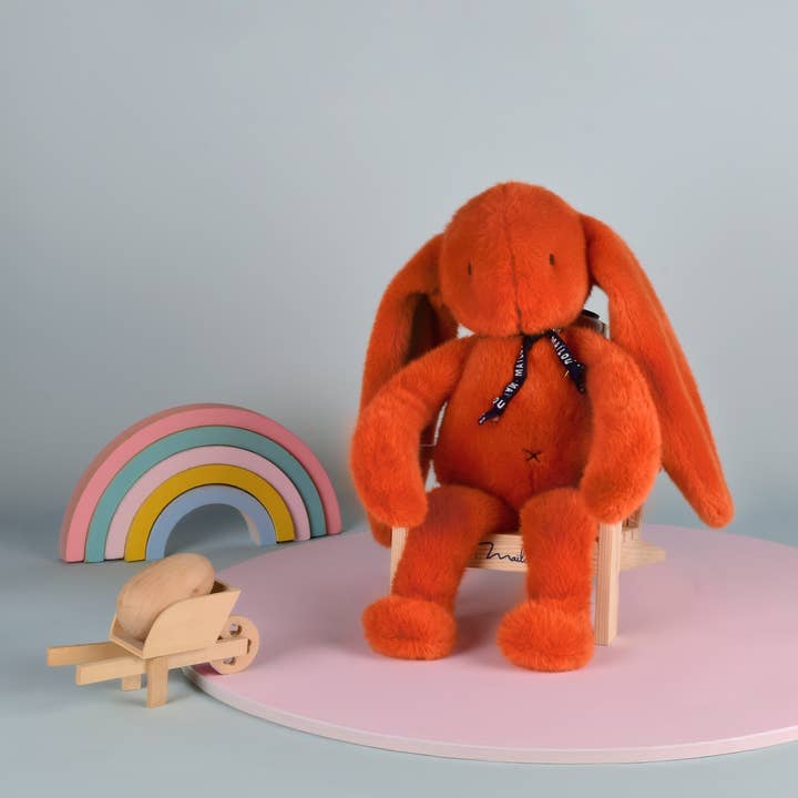 MELOE RABBIT 37 cm Pumpkin for wholesale by MAÏLOU TRADITION