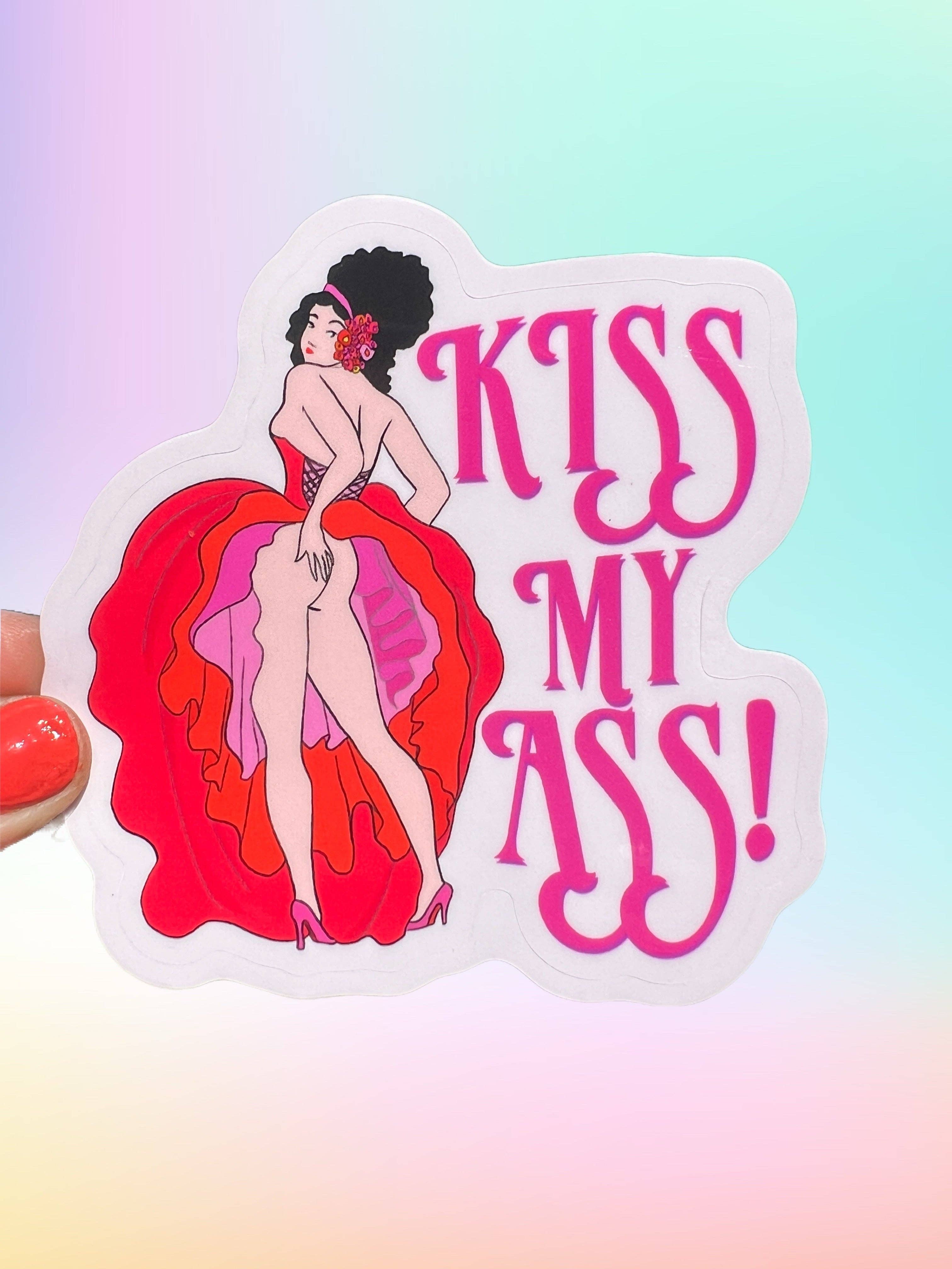 Astral Weekend - Wholesale Sticker - Kiss My Ass STICKER 3 Inch2