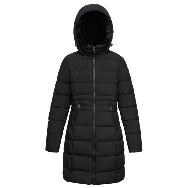 Rokka & Rolla - Wholesale Coat - Women's - Women's Heavy Long Winter Coat Parka Jacket20