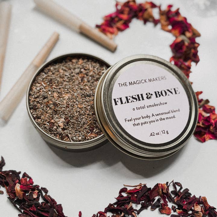 Magick Makers - Wholesale Herbs - Flesh & Bone | Herbal Smoking Blend
