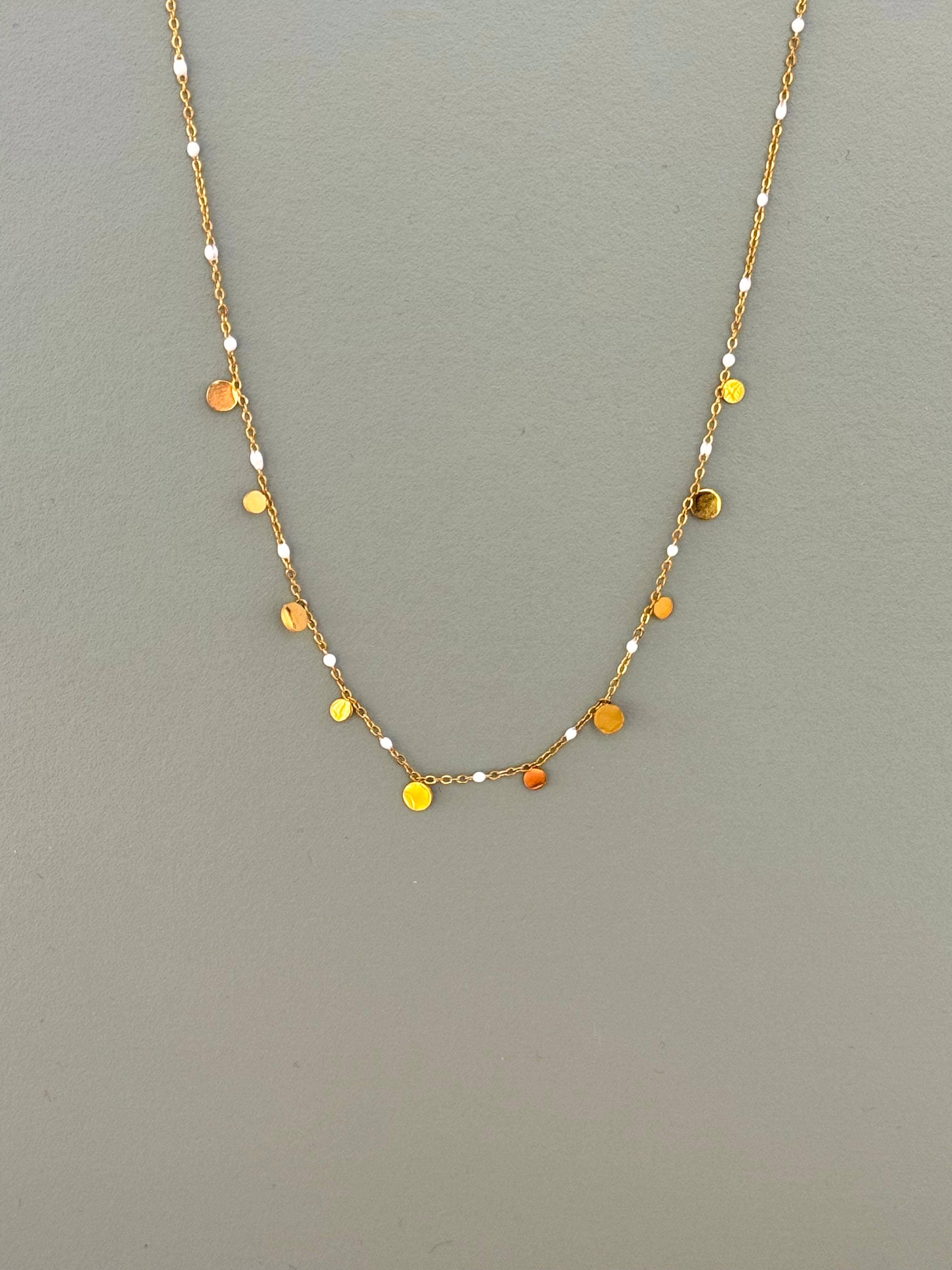 Cassette Barcelona - Wholesale Beaded/Pearl Necklace - Dots Enamel Necklace1