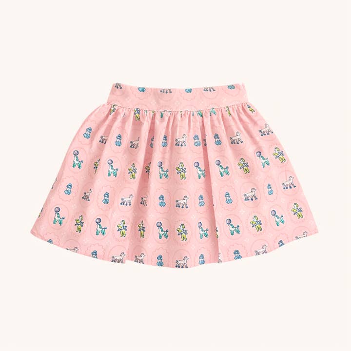 Circle Skirt in Poodle for wholesale by Nella June