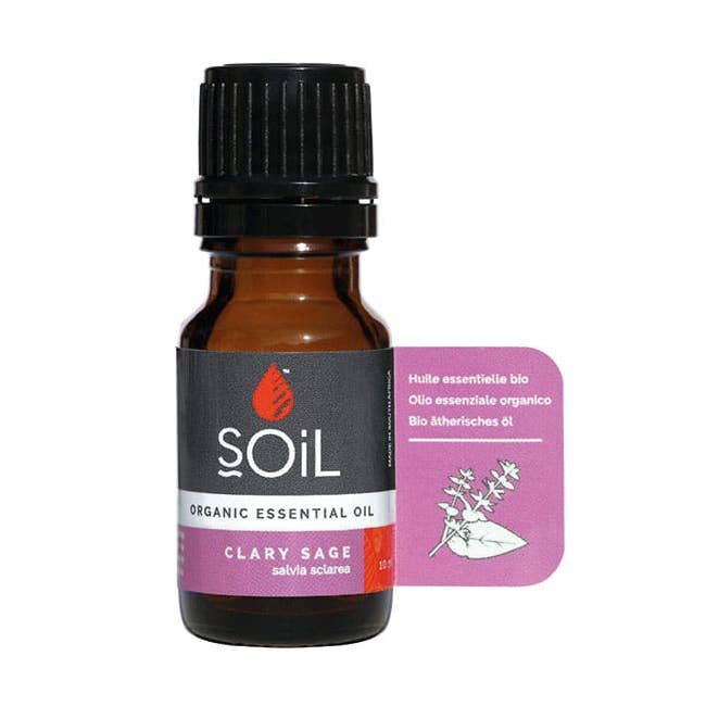 Clary Sage Organic Essential Oil for wholesale by SOiL Organic Aromatherapy