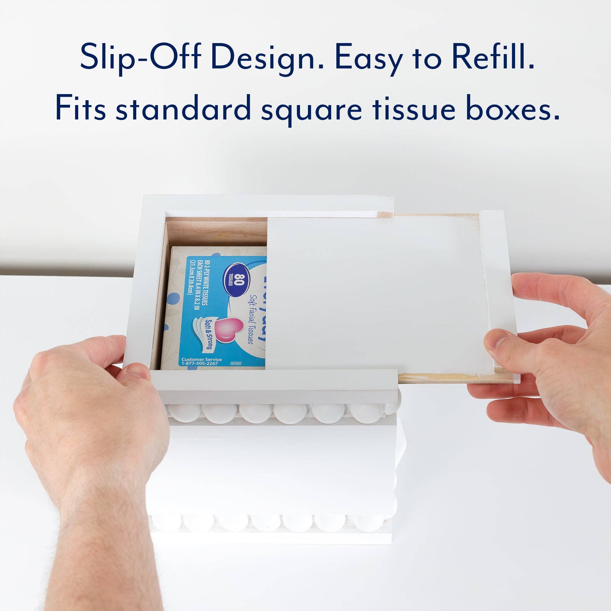 Kurated Korner - Wholesale Tissue Box - AuldHome Design Beaded Tissue Box Cover4