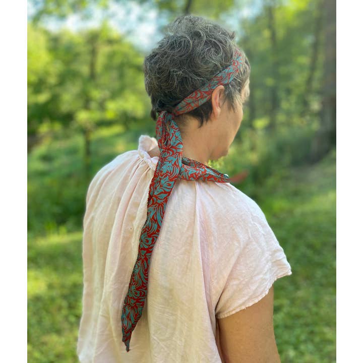 Seeds - Wholesale Fashion headband – women's - Silk Headband | Recycled Silk Sarees Made in India Unique6