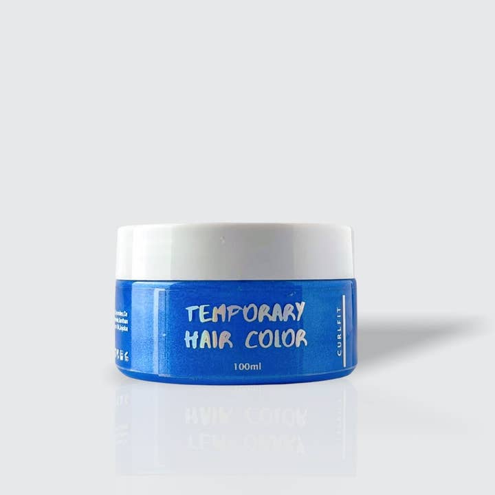 lowkey - blue temporary hair color for wholesale by Curlfit