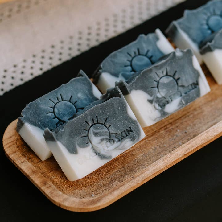 Grass Fed Skin - Wholesale Bar Soap - Tallow Activated Charcoal Soap