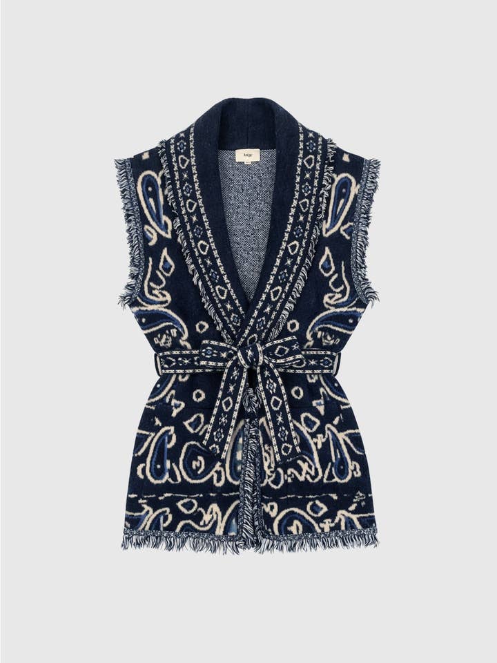 COLETE NINDI azul-marinho por atacado de An'ge