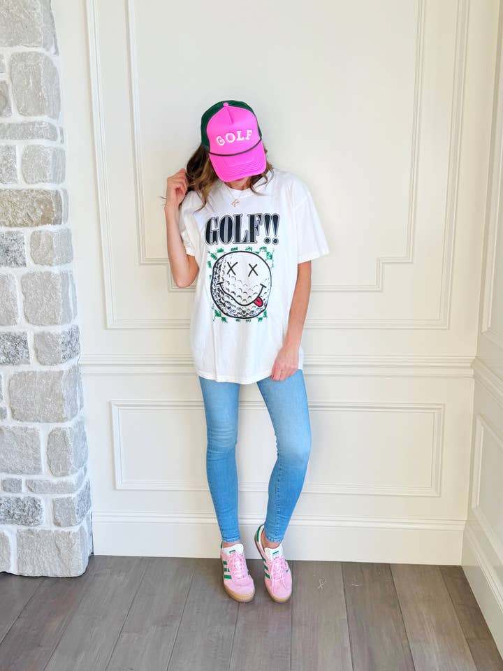 Poppy & Pine - Wholesale Screen Printed T-Shirt - Women's - Golf Nirvana Tee