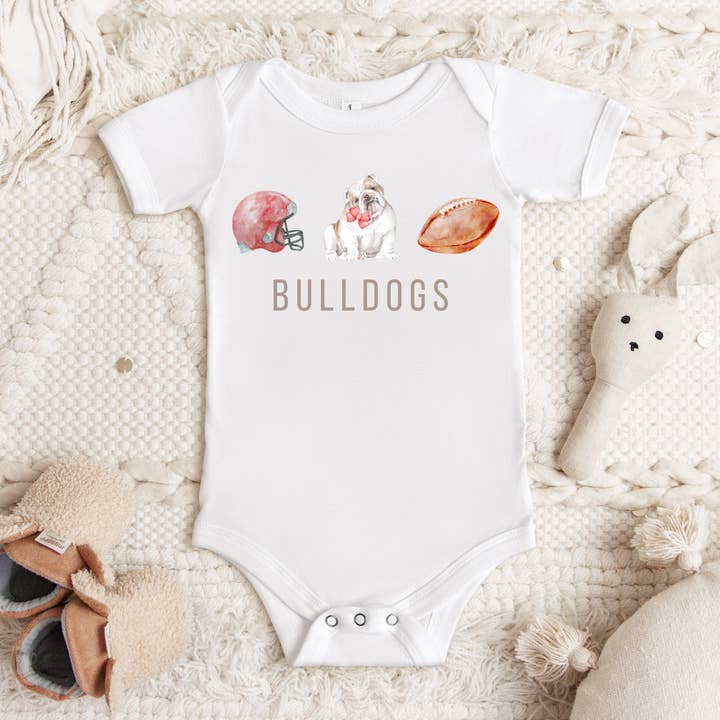 Macacão de bebê Georgia por atacado de Pocketful of Prints