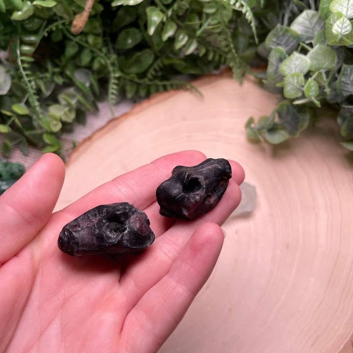 Copper Ashes - Wholesale Spiritual Stone/Crystal - Crystal Dog Skull8