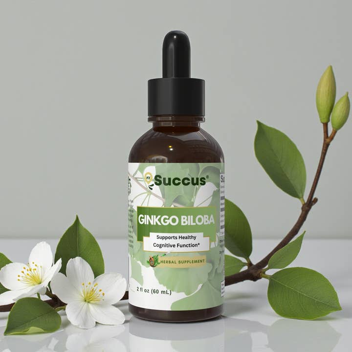 Ginkgo Biloba Tincture | Premium Herbal Ginkgo Extract for wholesale by Succus