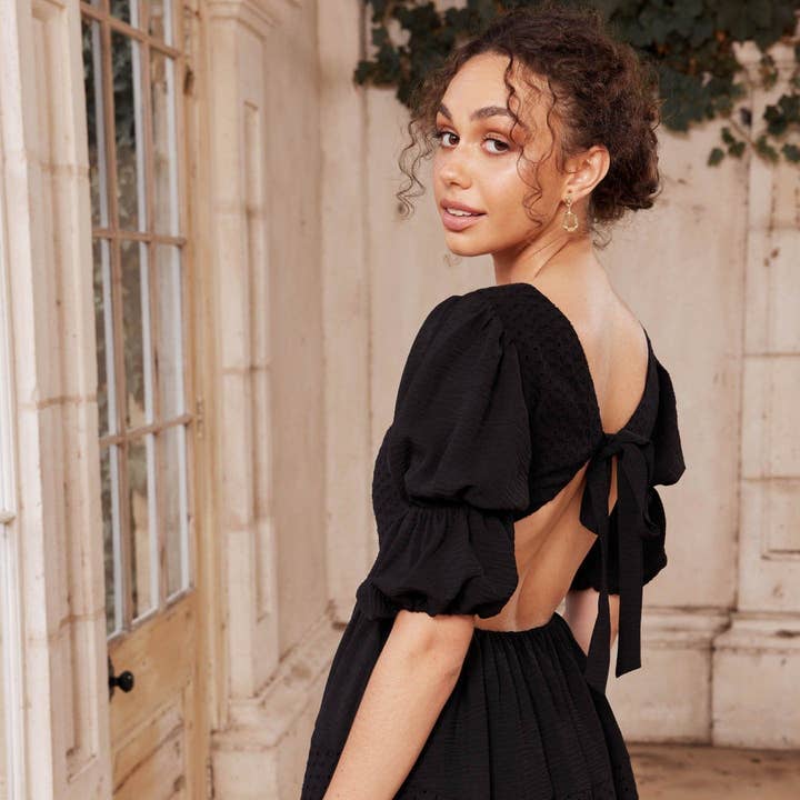 Irene Dress - Black for wholesale by Twosisters The Label