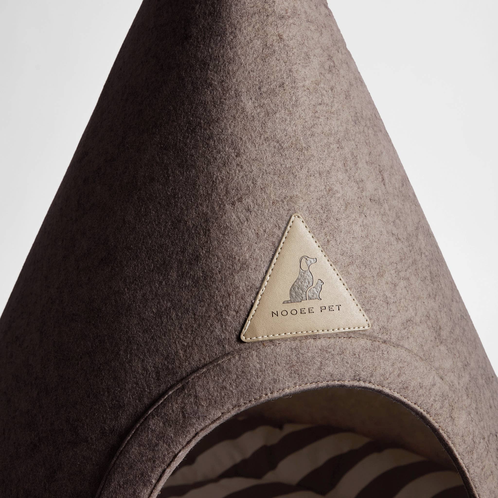 Nooee pet - Wholesale Pet Cave - Cat/Dog - Nooee Pet Brown Cave – Foldable Pet Home in 4 Sizes (M–XXL)0