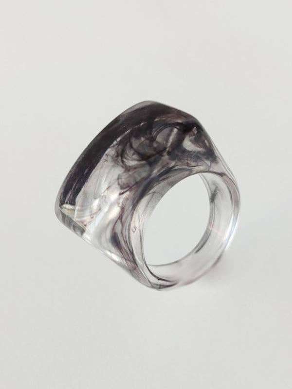 StyleGalX - Wholesale Cocktail/Statement Ring - Original Acrylic 11 Colors Geometric Ring9