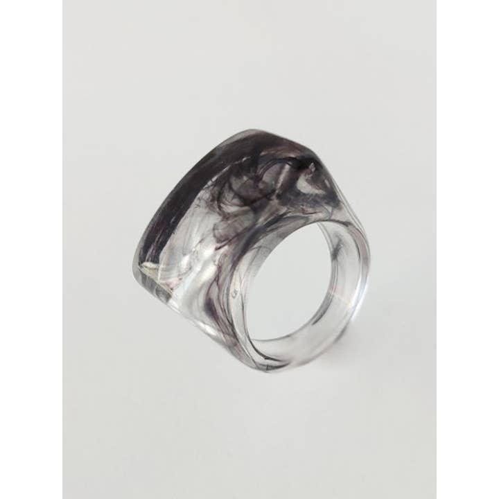 StyleGalX - Wholesale Cocktail/Statement Ring - Original Acrylic 11 Colors Geometric Ring9