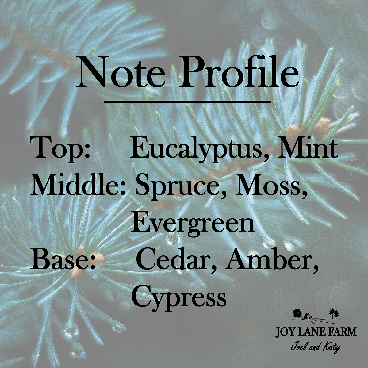 Joy Lane Farm - Wholesale Room & Linen Spray - Balsam Room Spray1