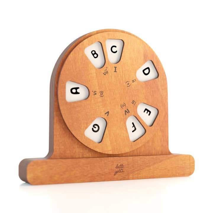 Bitti Gitti Design Workshop – wholesale Musikalisk leksak - Barn och baby – det trä musikaliska hjulet0
