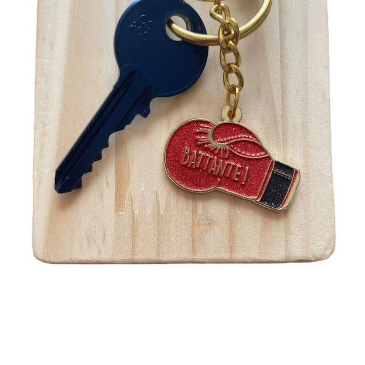Hinged keychain for wholesale by Madame la mouette