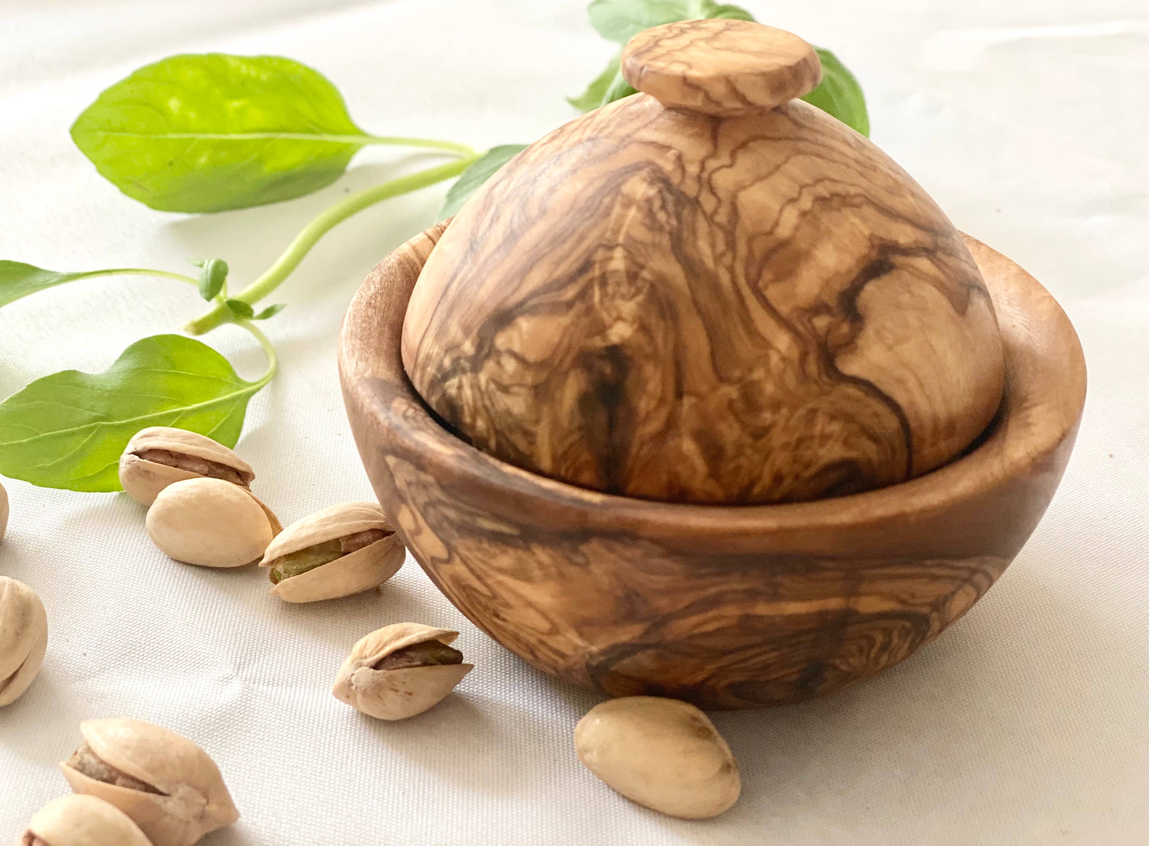 Natural OliveWood - Wholesale Bowl - Olive Wood Covered Bowl1
