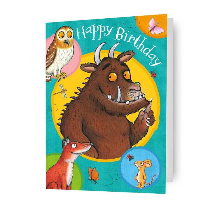 The Gruffalo Birthday Card for wholesale by Danilo Promotions Ltd