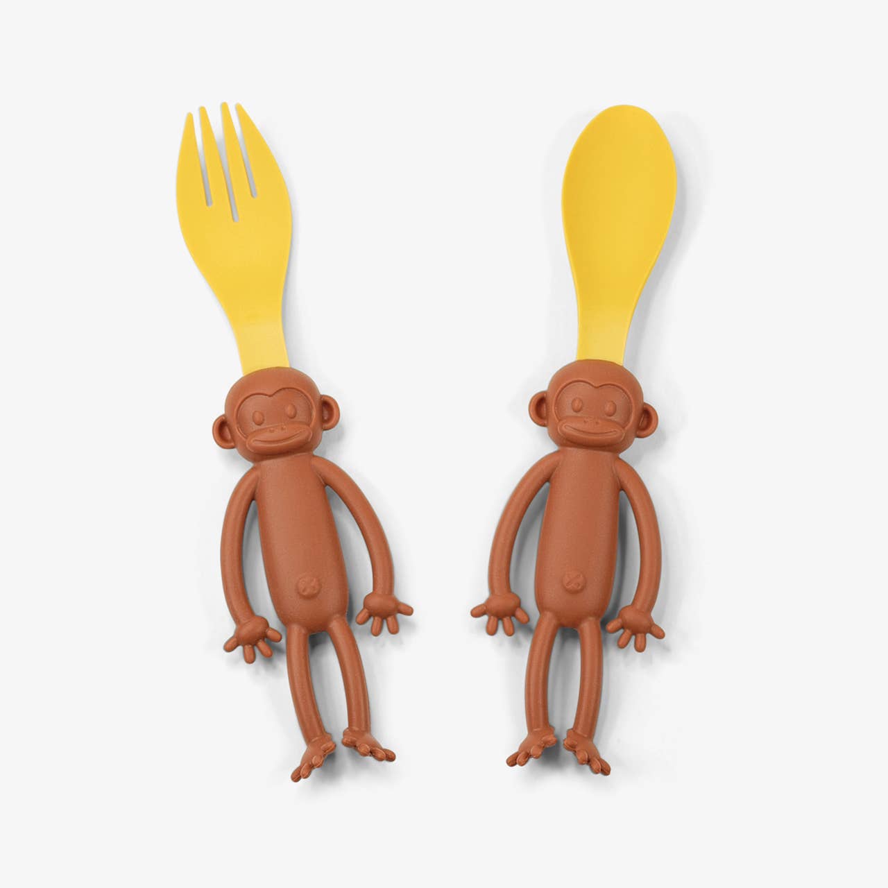 ;Daydreamer - Wholesale Flatware Set - Kids & Baby - Monkey Spoon and Fork0