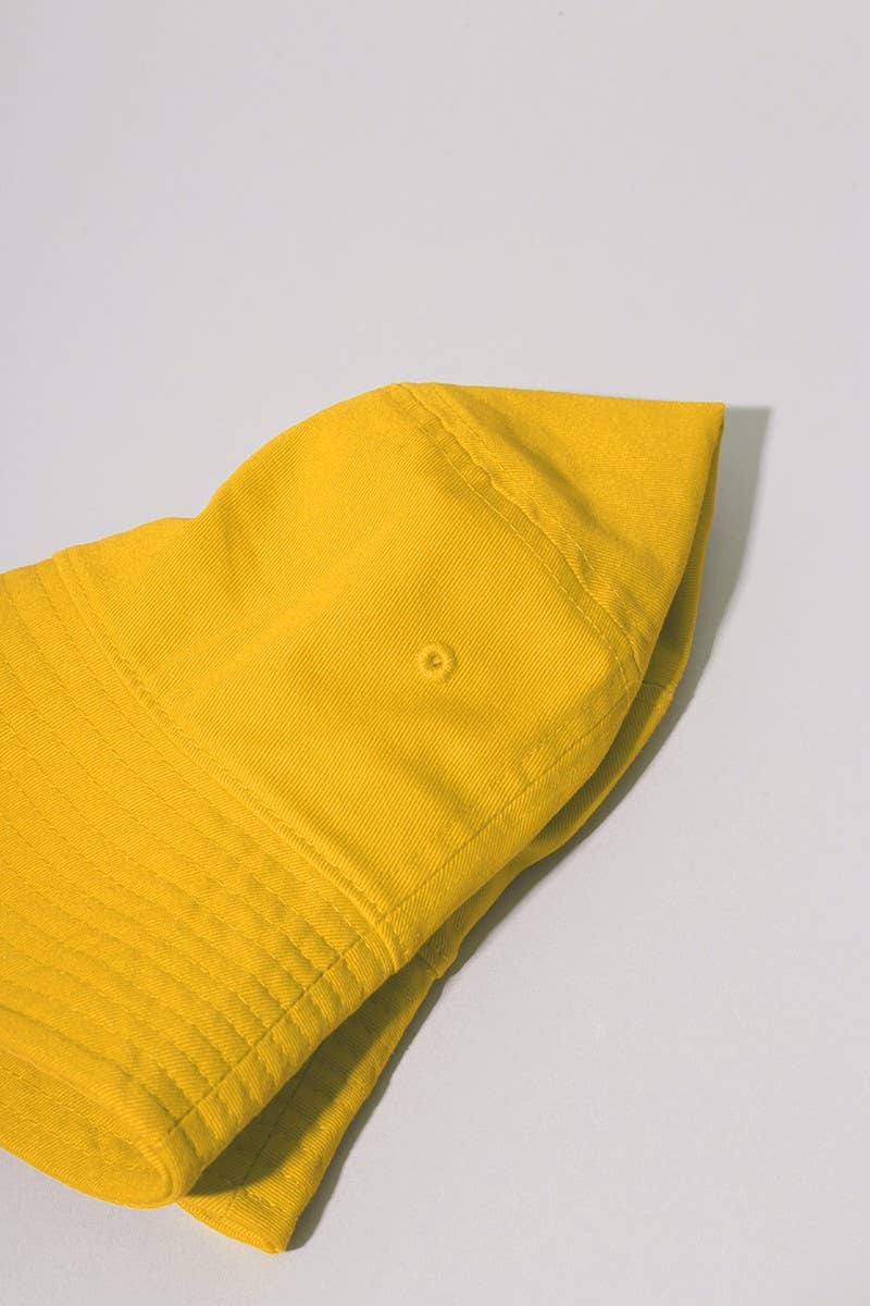 Fashion City - Wholesale Bucket Hat - Women's - Light Solid Color Cotton Bucket Fisherman Hat19