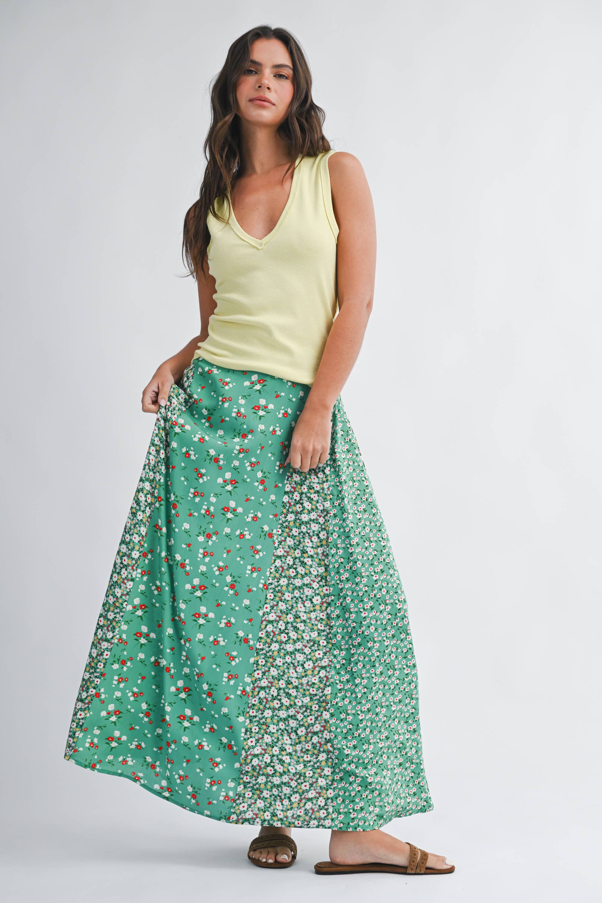 AEMI + CO - Wholesale Skirt - Women's - 745BK Melanie Skirt 114