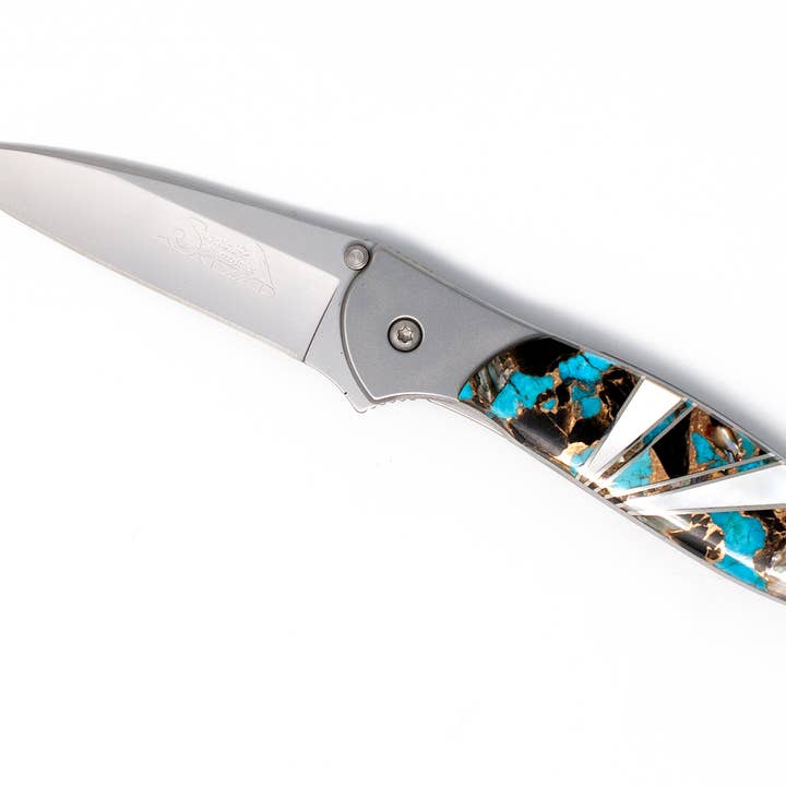 Santa Fe Stoneworks - Wholesale Pocket knife/holder - Kershaw Leek Jewelry Knife - Plain7