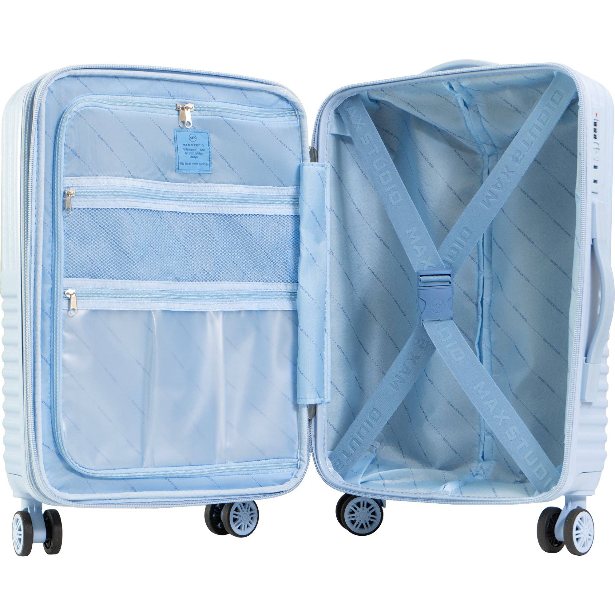 Magid - Wholesale Luggage - Max Studio The Odessa ABS 2-Piece Hard-Sided Luggage Set3