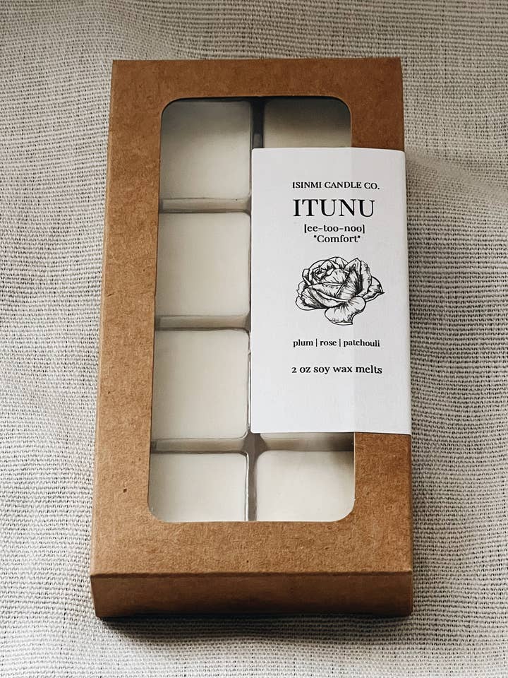 Itunu Wax Melts for wholesale by Isinmi Candle Co.