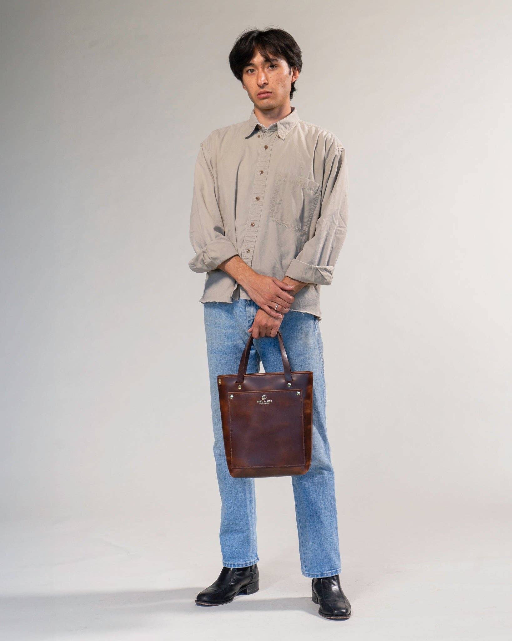 Howl and Hide - Venta al por mayor Bolsa de asa- Mujer - Bolso Shelby con cremallera16