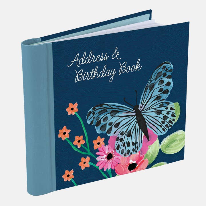 Address & Birthday Book - Flutter for wholesale by The Gifted Stationery Company