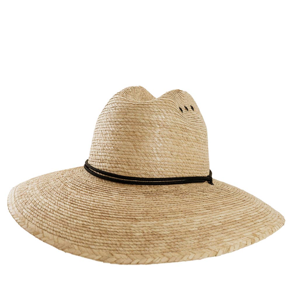 American Hat Makers - Wholesale Straw Hat - Unisex - Mexican Palm Lifeguard Sun Hat - Style Marlin6