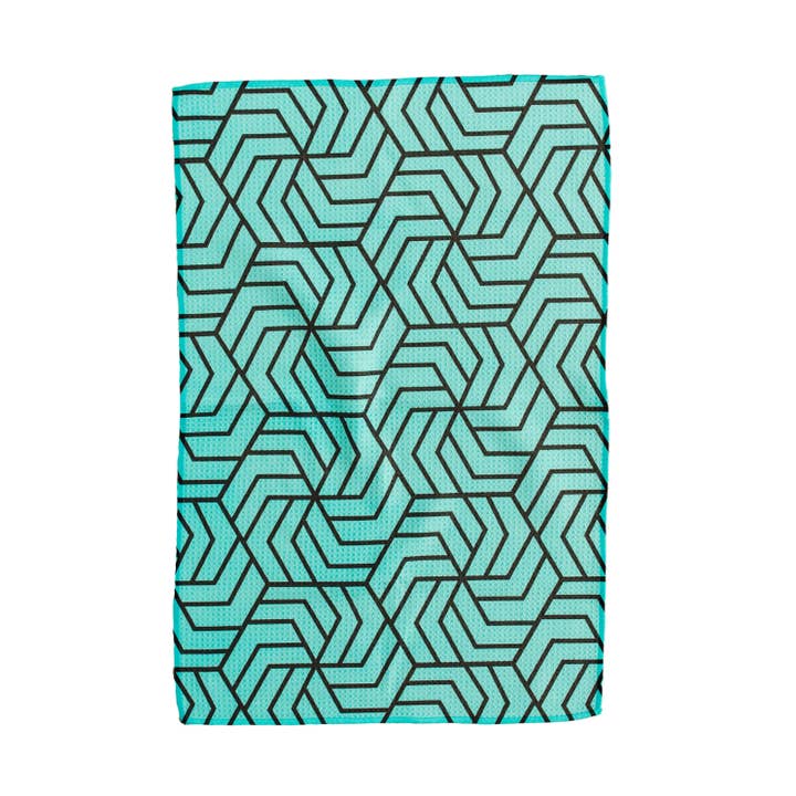Hexagons Hand Towel for wholesale by UNRAKD