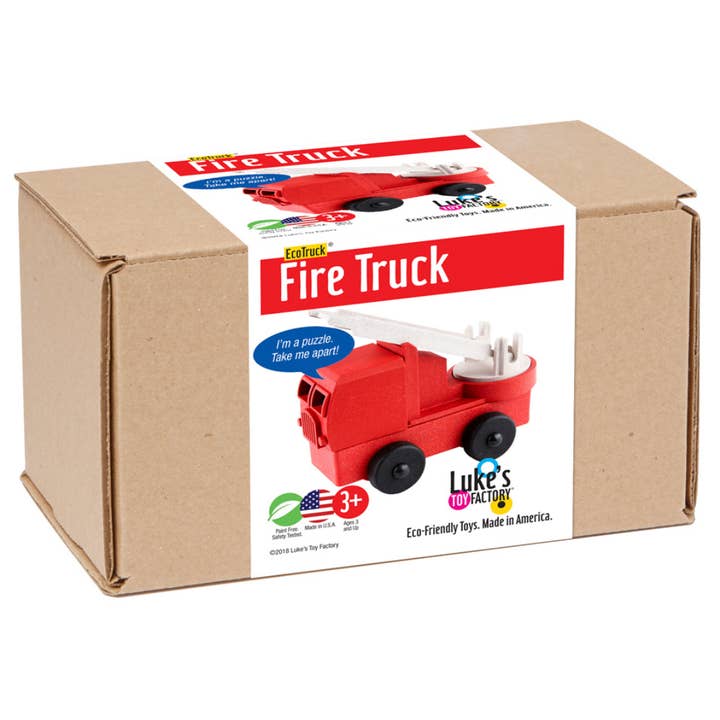 Luke's Toy Factory - Vente Voiture/camion miniature – enfant - Camion d'incendie3