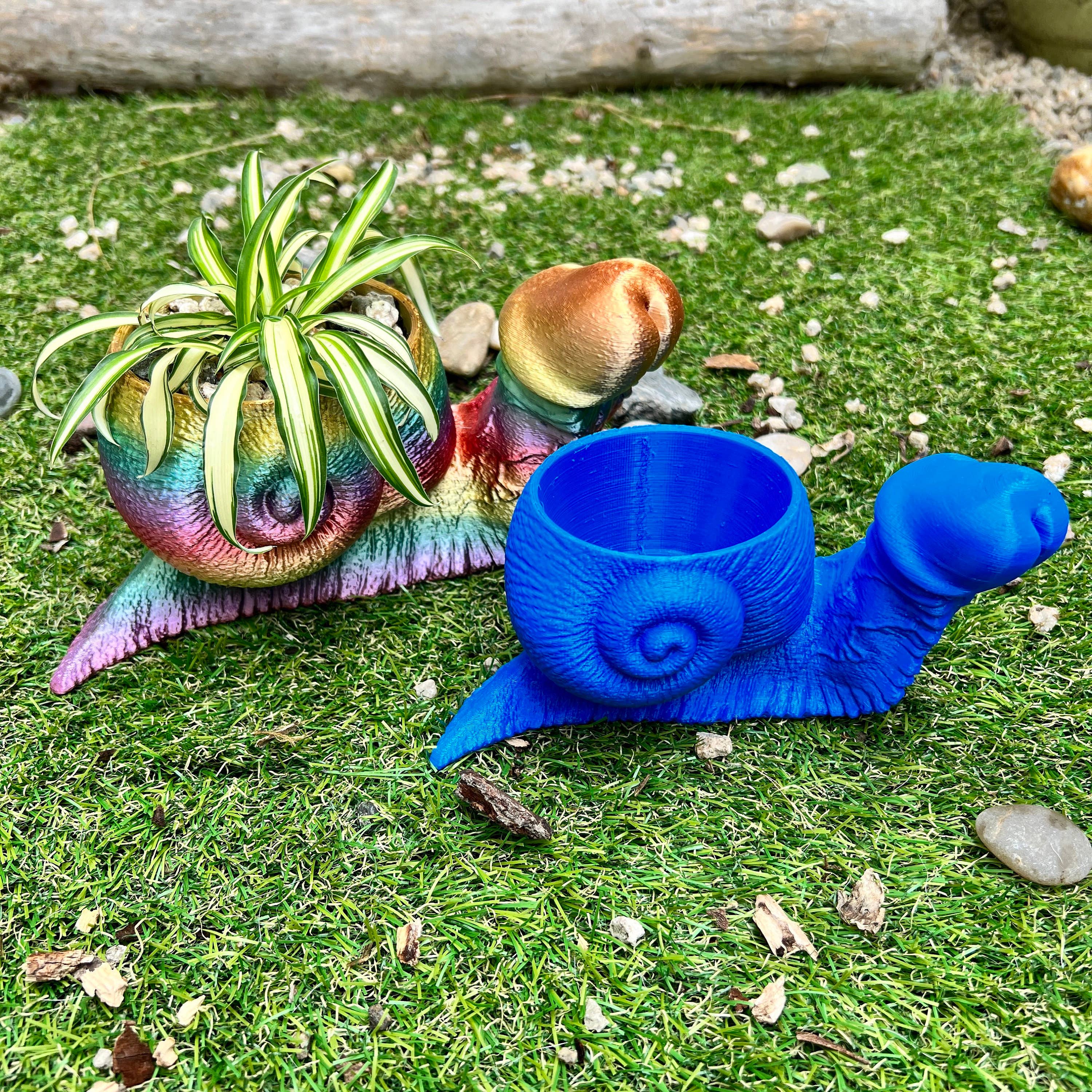 NumanPrints - Wholesale Gag gift/novelty gift - Snail Dick Planter Penis 3D Printed Tortoise Dickasaurus1