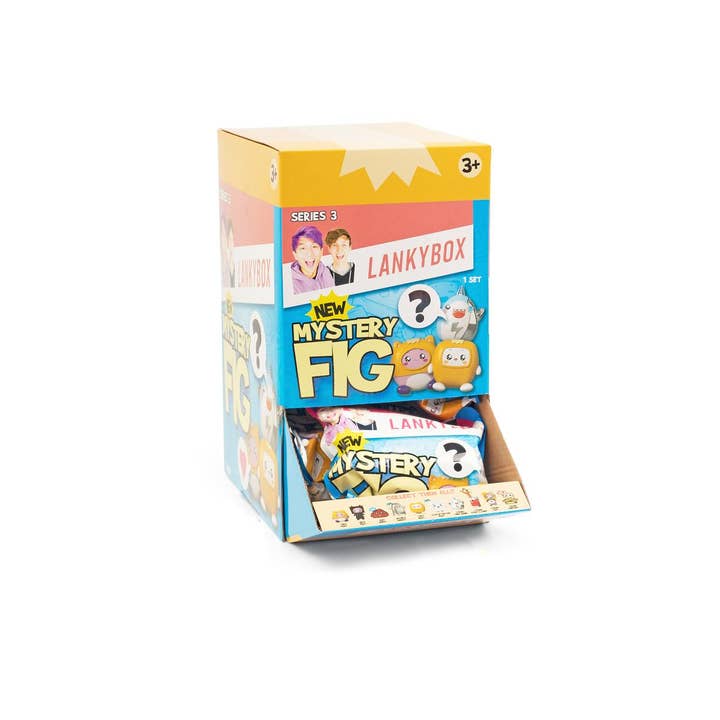 License 2 Play Toys - Wholesale Figurine Toy - Kids - LankyBox Mystery Figures in 24pc Counter Display – Series 3