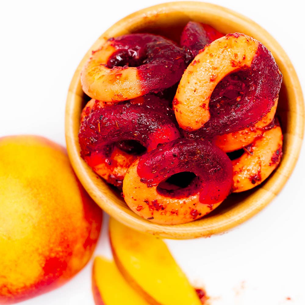 Chomis Gomis - Vente Bonbons gélifiés - Gommes à la pêche et au chili et à la chamoy — Peachy Gomis3