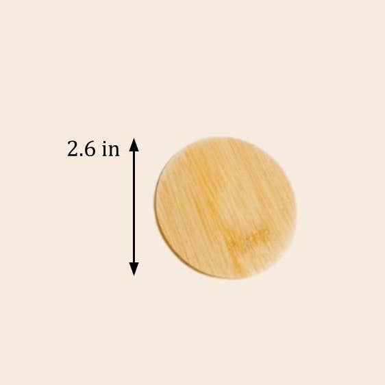 Bamboo Switch - Wholesale Food Storage Container - Oui Yogurt Jar Bamboo Lid | Gift Bestseller1