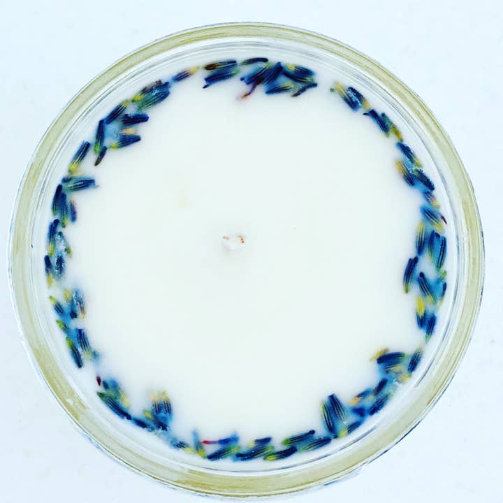 Lavender Fields kaars voor wholesale door Peace Candle Co.