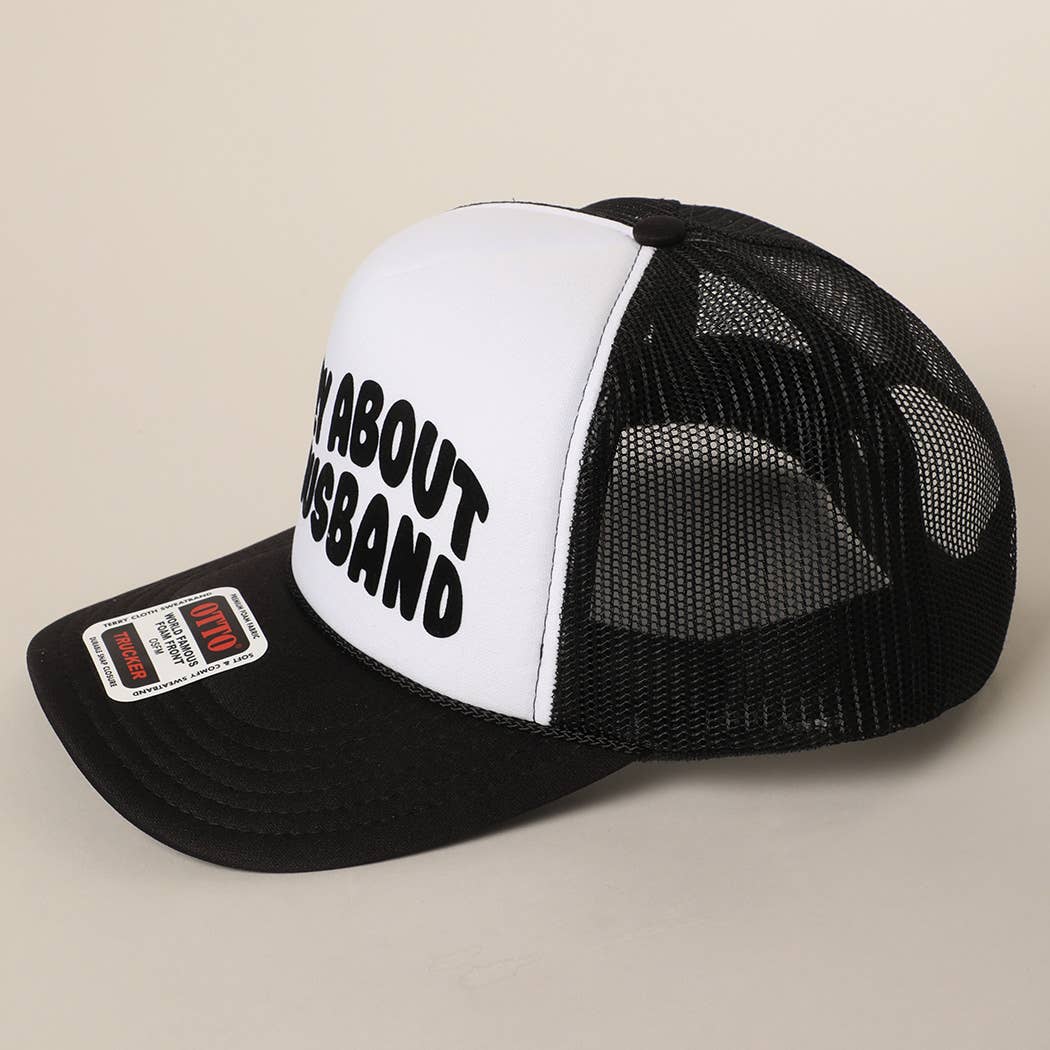 Fashion City – wholesale Truckerkeps – Unisex – Förlåt för min fru&man meshkeps22