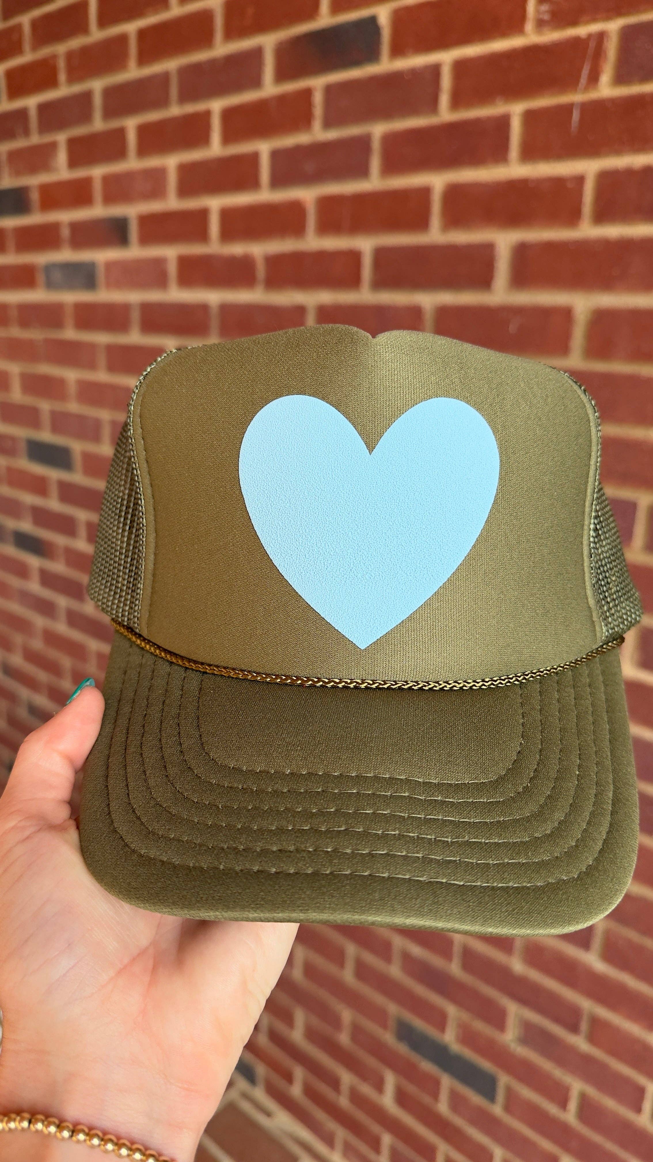La Fête Goods - Wholesale Trucker Hat - Women's - Happy Heart Trucker Hat6