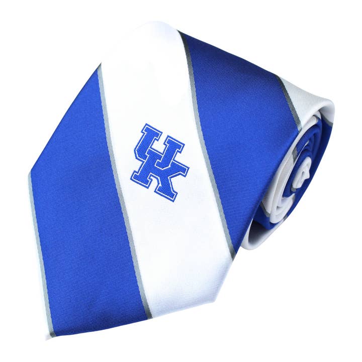 Cravate rayée Kentucky Wildcats pour la vente par Donegal Bay