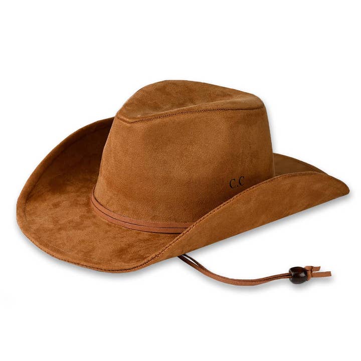 Faux Suede Cowboyhatt för wholesale av Frem