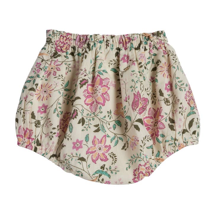 Bonheur du Jour - Wholesale Shorts - Baby - Bloomer Maudinette - Pink flowers